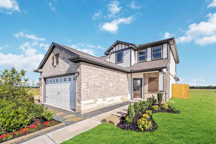 Bluestem Model Home - Matagorda c - Exterior Front