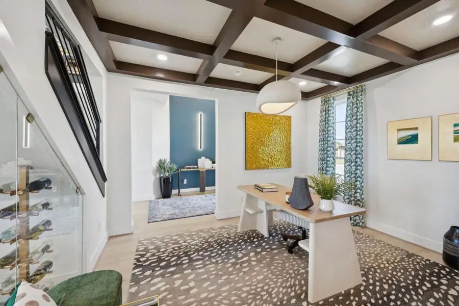 Furnished interior in a model home at Grand Estates of Anna in Anna (Image 7).