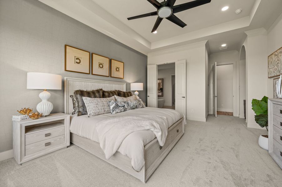 Furnished interior in a model home at NorthGlen in Haslet (Image 29). Furnished interior in a model home at NorthGlen in Haslet (Image 29).