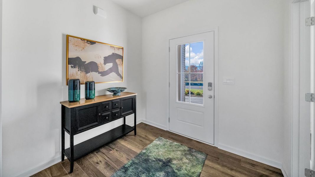 Furnished interior in a model home at Catlett Cove in Knoxville (Image 13). Furnished interior in a model home at Catlett Cove in Knoxville (Image 13).