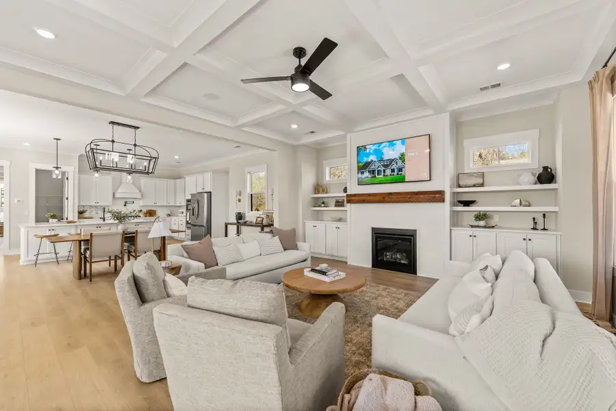 Furnished interior in a model home at Greenpond Acres in Woodruff (Image 4).