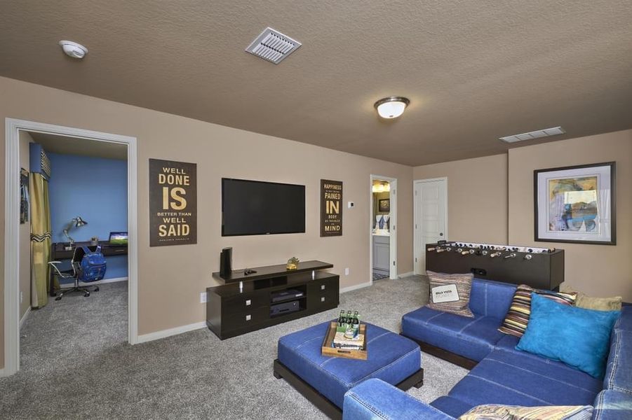 Highland Grove Model Home Game Room