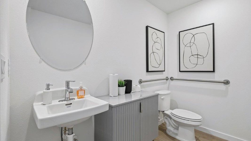 Furnished interior in a model home at Boulevard Oaks in Lady Lake (Image 20). Furnished interior in a model home at Boulevard Oaks in Lady Lake (Image 20).