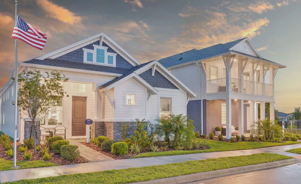Front exterior of a home in the Persimmon Park community, located in Wesley Chapel, FL (Image 10). Front exterior of a home in the Persimmon Park community, located in Wesley Chapel, FL (Image 10).