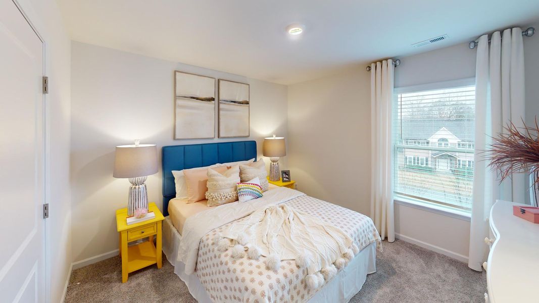 Furnished interior in a model home at Falls at Hickory in Hickory (Image 34). Furnished interior in a model home at Falls at Hickory in Hickory (Image 34).