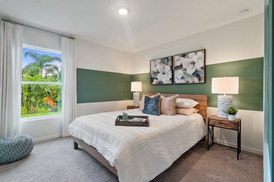 Furnished interior in a model home at Poinciana in Poinciana (Image 25).