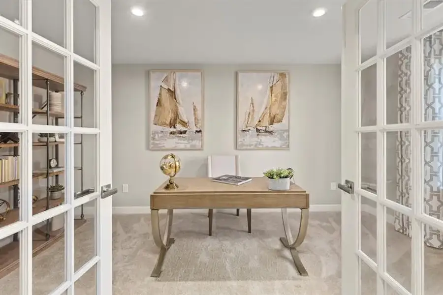 Work remote? Now you can finally have a dedicated home office space for extra privacy. ​