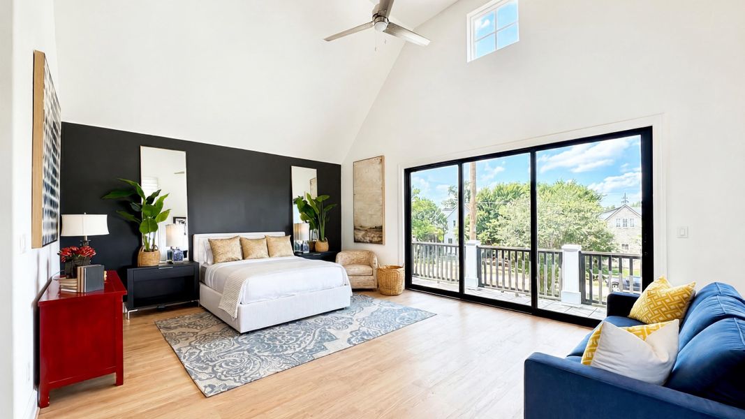 Furnished interior in a model home at Kolbe Farms in Houston (Image 10). Furnished interior in a model home at Kolbe Farms in Houston (Image 10).
