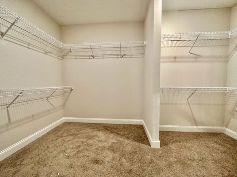 Furnished interior in a model home at Triple Park in Moreland (Image 7).