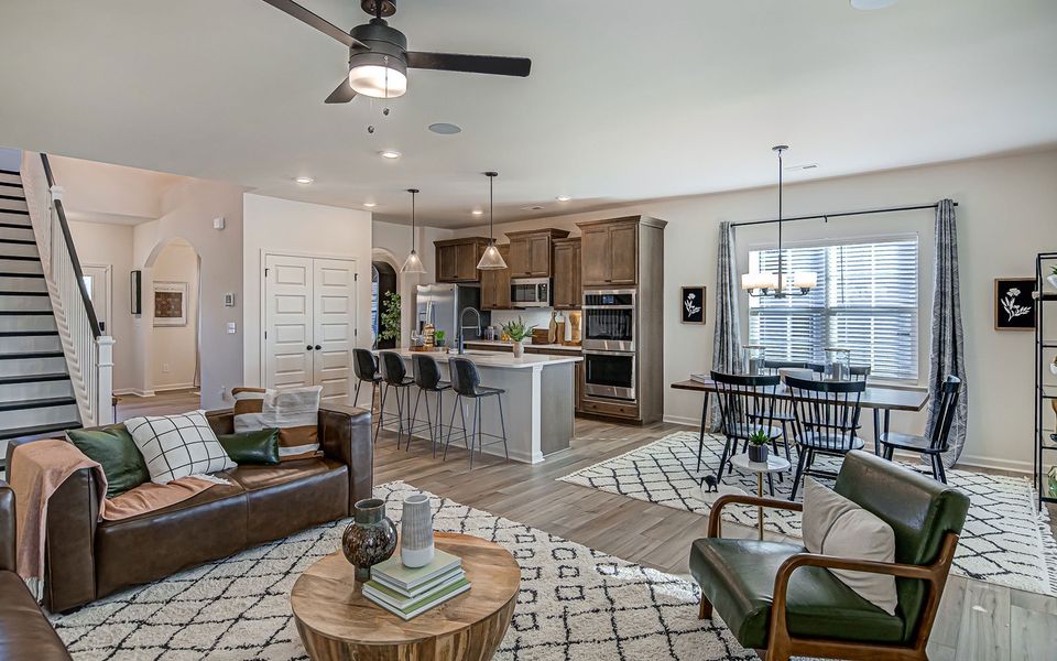 Great Room and Kitchen | Nantahala Plan Great Room and Kitchen | Nantahala Plan