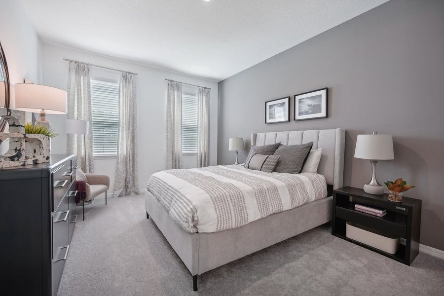 Furnished interior in a model home at Brack Ranch in St. Cloud (Image 15). Furnished interior in a model home at Brack Ranch in St. Cloud (Image 15).