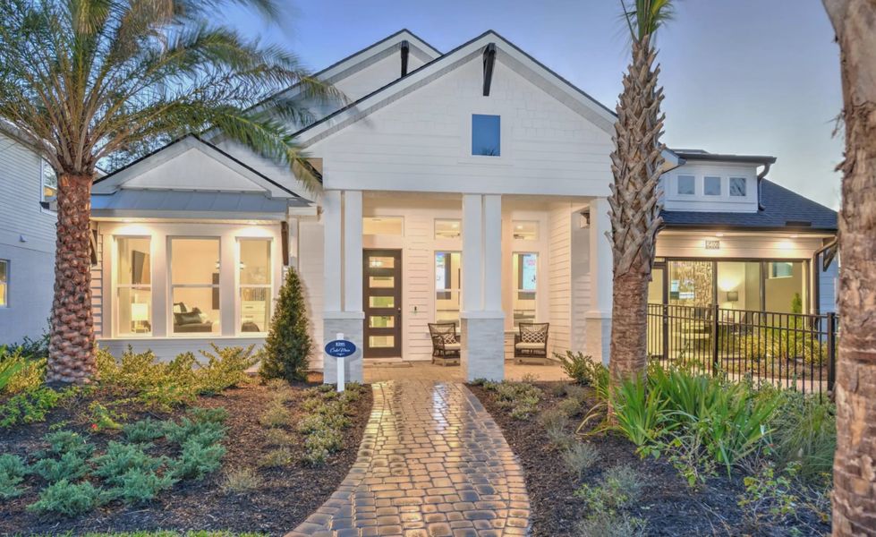 Front exterior of a home in the Woodhaven Single Family community, located in Port Orange, FL (Image 1). Front exterior of a home in the Woodhaven Single Family community, located in Port Orange, FL (Image 1).