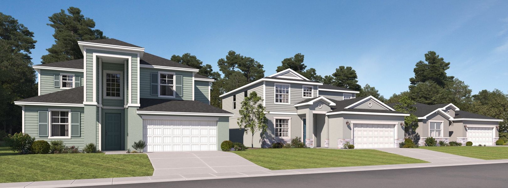 Sabal Glenat Midtown Executive Homes Streetscape 6 6 25 Sabal Glenat Midtown Executive Homes Streetscape 6 6 25