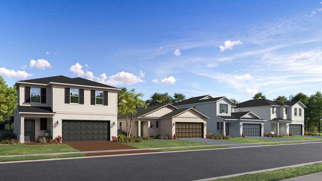 Harmony Isles 40s Streetscape