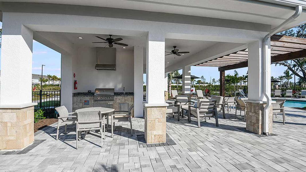 Furnished interior in a model home at Palmero in Nokomis (Image 4). Furnished interior in a model home at Palmero in Nokomis (Image 4).