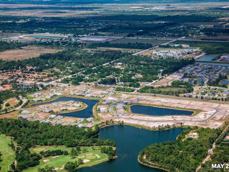 Site preparation and early development at Bent Pine Preserve in Vero Beach, FL (Image 58).