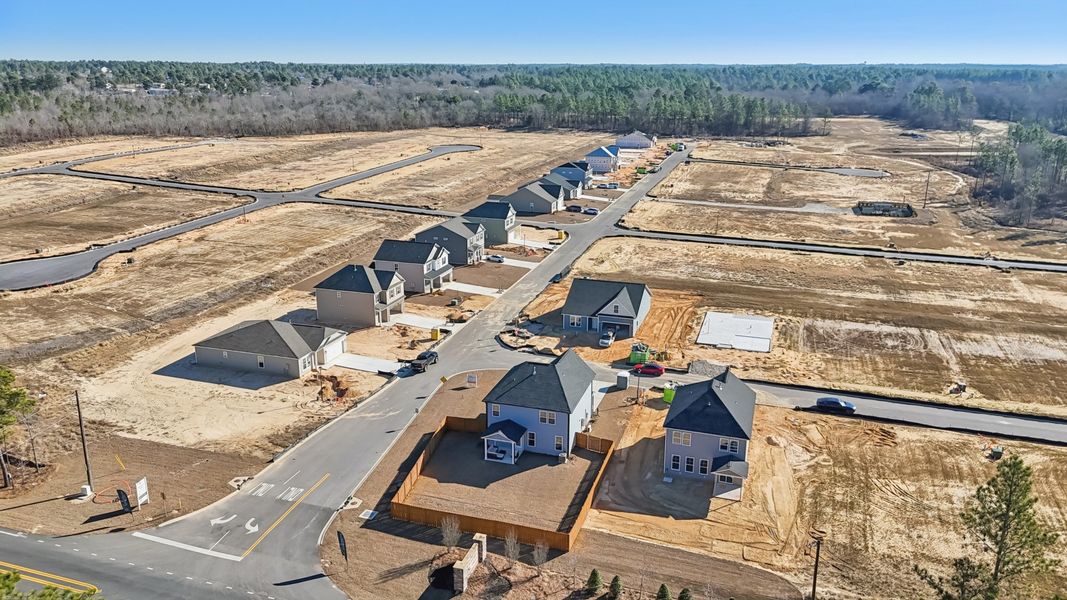 Site preparation and early development at Peachtree Hills in Lexington, SC (Image 88).