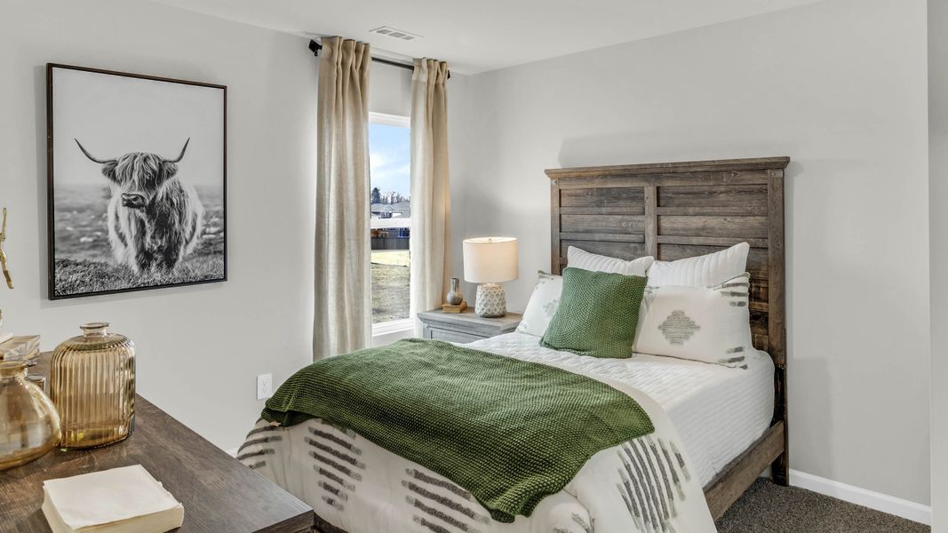 Furnished interior in a model home at Bailey Park in Fayetteville (Image 7). Furnished interior in a model home at Bailey Park in Fayetteville (Image 7).