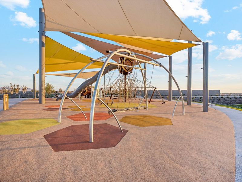 A large metal structure. A large metal structure.