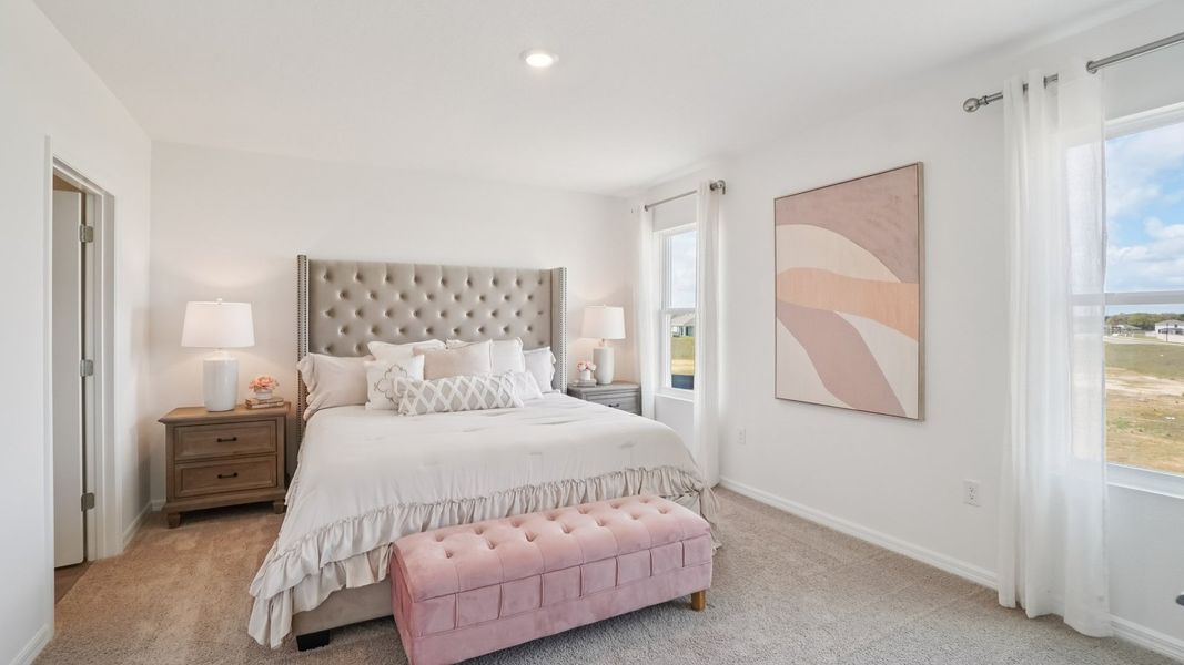 Furnished interior in a model home at Summit View in Dade City (Image 32).