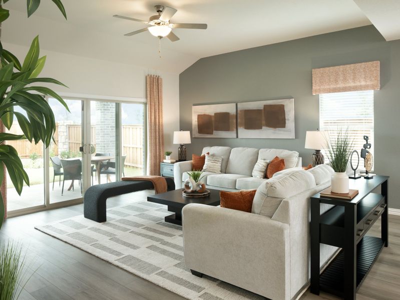 The Bexar model at Stonehaven by Meritage Homes.