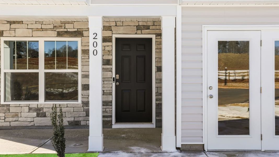 Exterior details of a home in Village Grove, Greenville (Image 4).
