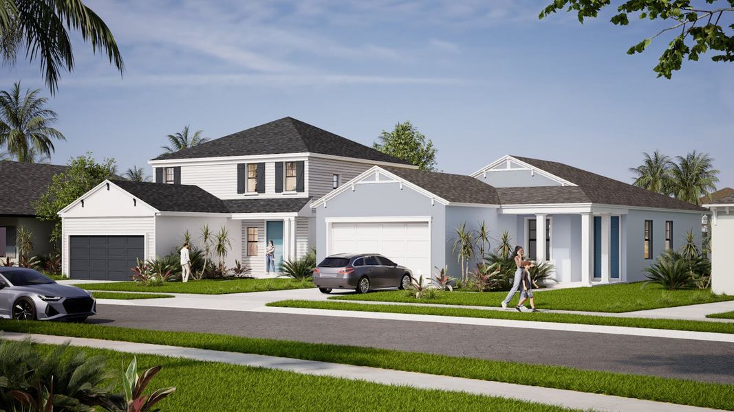 Front exterior of a home in the Palm Grove community, located in Bradenton, FL (Image 20).