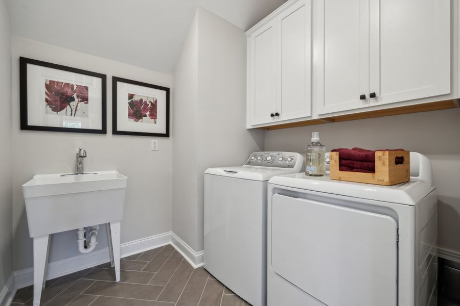 Furnished interior in a model home at Tramore in Harrisburg (Image 23).