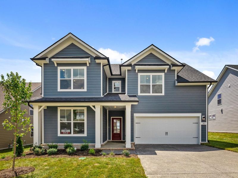 Front exterior of a home in the Carellton community, located in Gallatin, TN (Image 4).