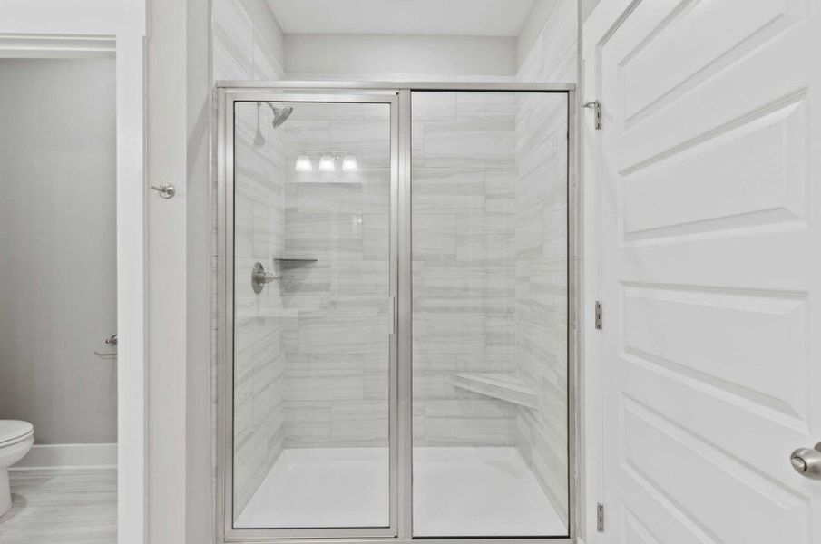 Furnished interior in a model home at The Paddock in Gallatin (Image 9).