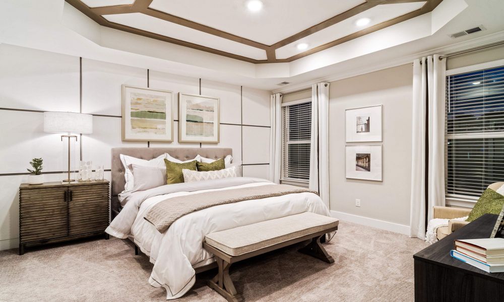 Furnished interior in a model home at Bridgewater - Shorehaven Village in Little River (Image 28).