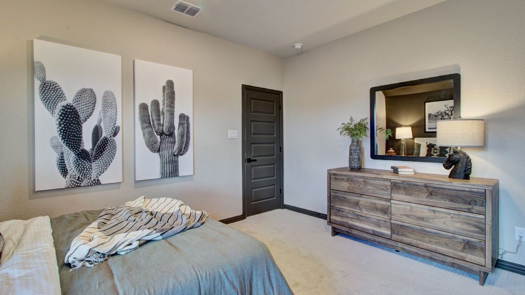 Furnished interior in a model home at Stream Waters in Seguin (Image 34). Furnished interior in a model home at Stream Waters in Seguin (Image 34).