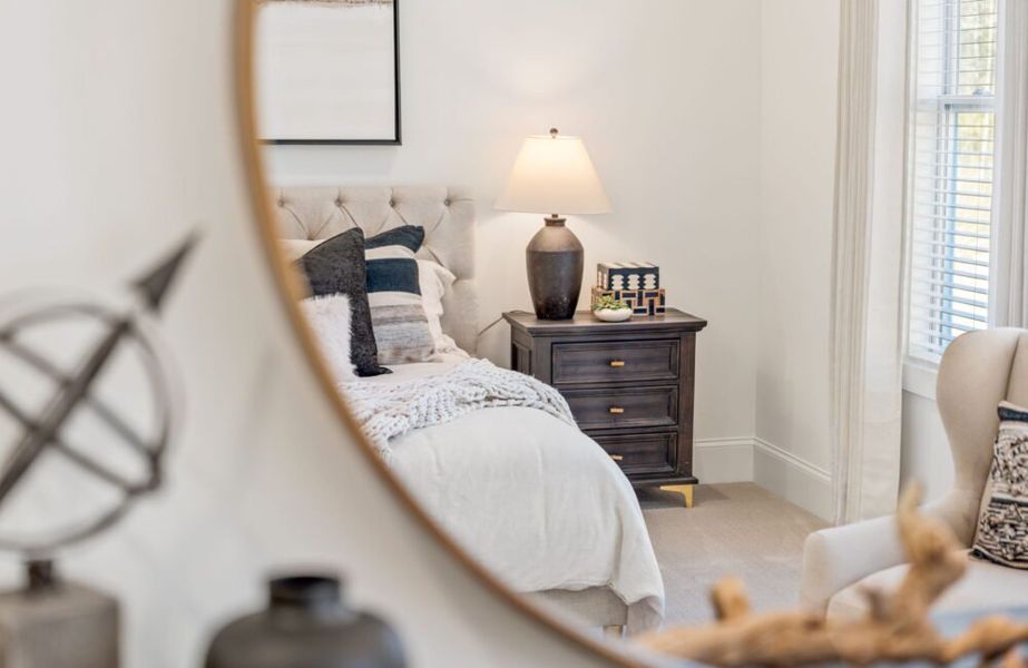 Furnished interior in a model home at The Tillery in Marietta (Image 7).