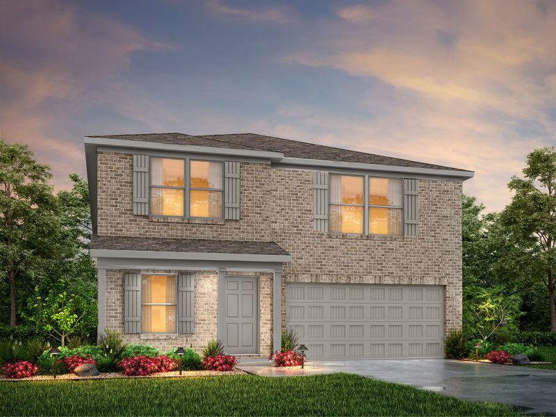 Front exterior of a home in the Cresson Estates community, located in Godley, TX (Image 11). Front exterior of a home in the Cresson Estates community, located in Godley, TX (Image 11).