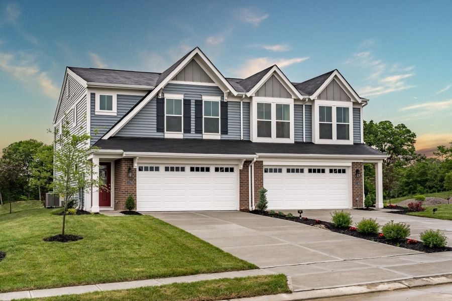 Front exterior of a home in the Windcrest Farms community, located in Louisville, KY (Image 15).