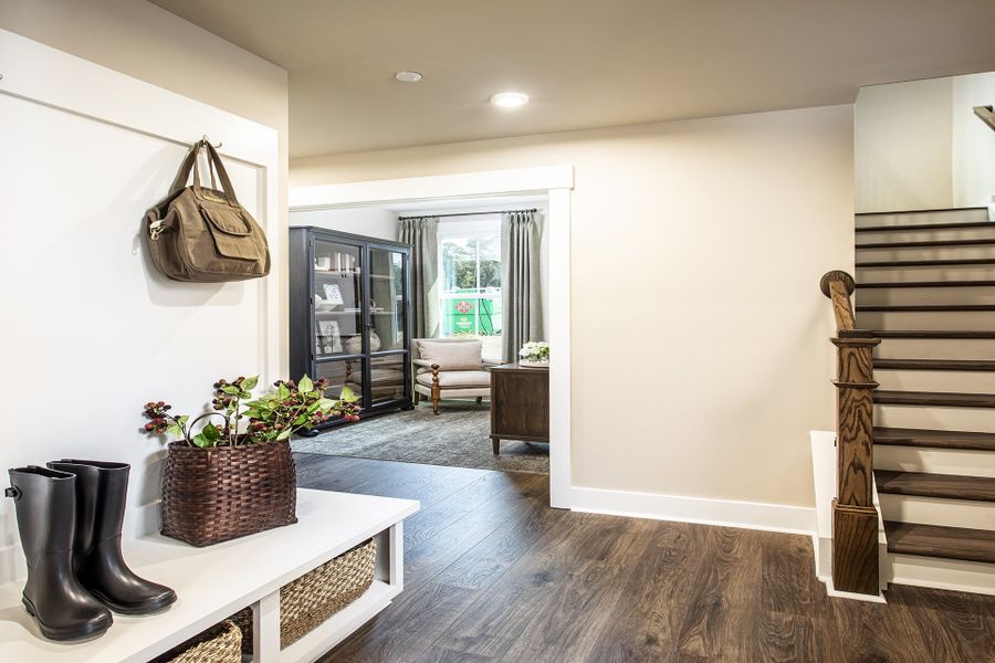 Furnished interior in a model home at Gatherings® at GreenHouse in Marietta (Image 7).
