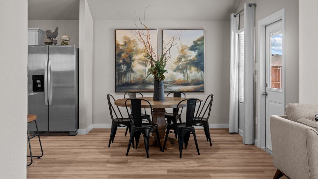 Furnished interior in a model home at Hampton Hills in Abilene (Image 8).