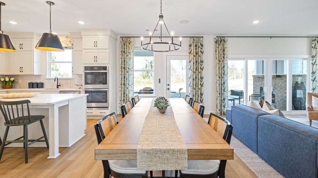 Furnished interior in a model home at McClure Farms in Columbia (Image 6). Furnished interior in a model home at McClure Farms in Columbia (Image 6).