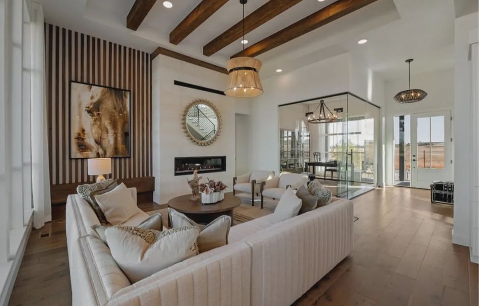 Furnished interior in a model home at Vivant in Parker (Image 5). Furnished interior in a model home at Vivant in Parker (Image 5).