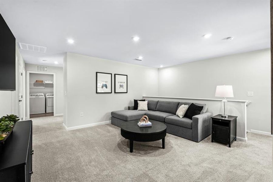 Get a floorplan that works harder—true office, homework zone, or game‑night space.