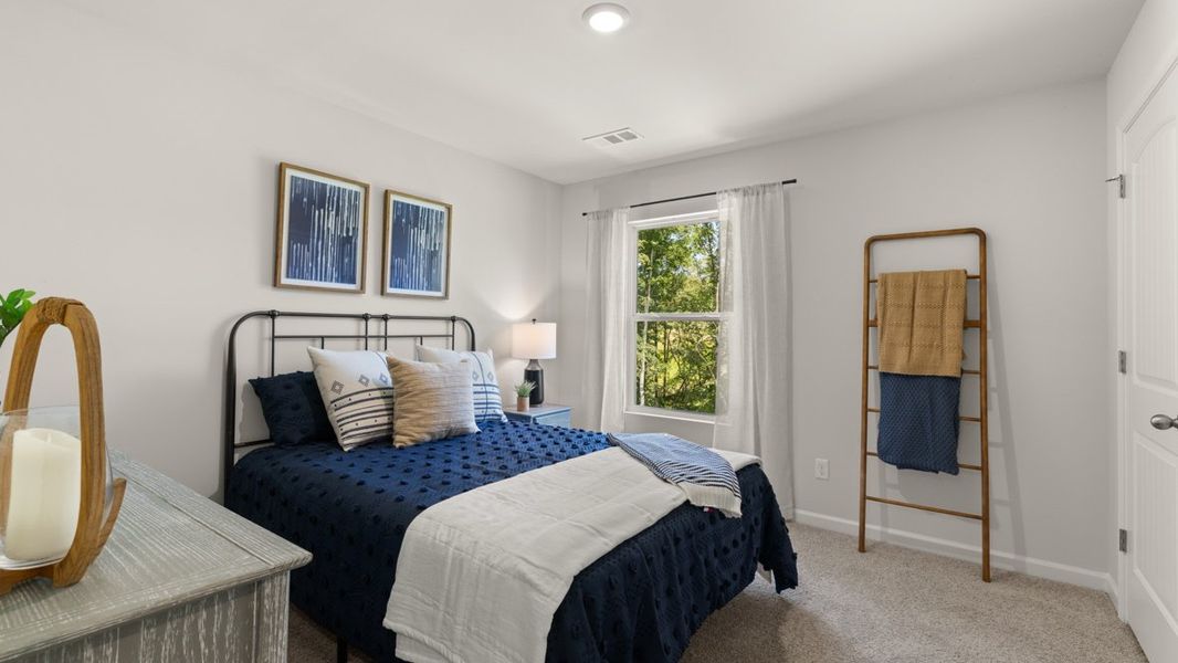 Furnished interior in a model home at Lost Creek in Dallas (Image 25).