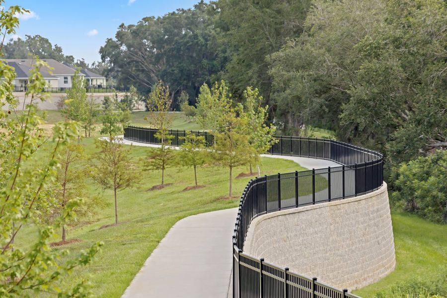 Community walking paths