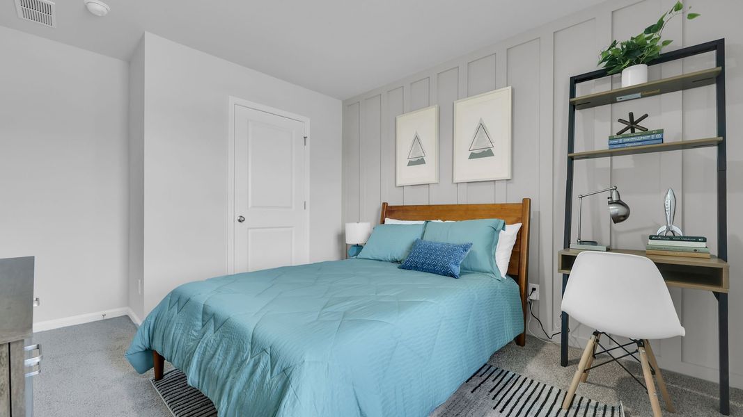 Furnished interior in a model home at The Ranch in Holly Hill (Image 24).