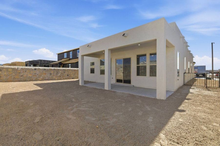 Exterior details of a home in Emerald Estates, El Paso (Image 3).