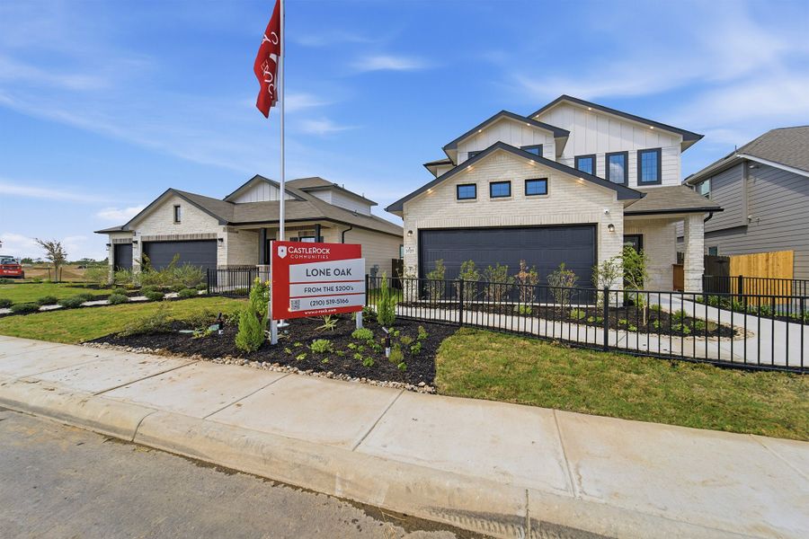 Front exterior of a home in the Lone Oak community, located in San Antonio, TX (Image 11).