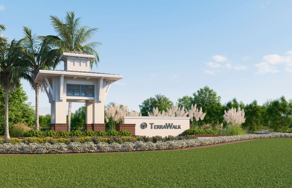 TerraWalk at Babcock Ranch offers a resort-lifestyle community with luxury new construction homes