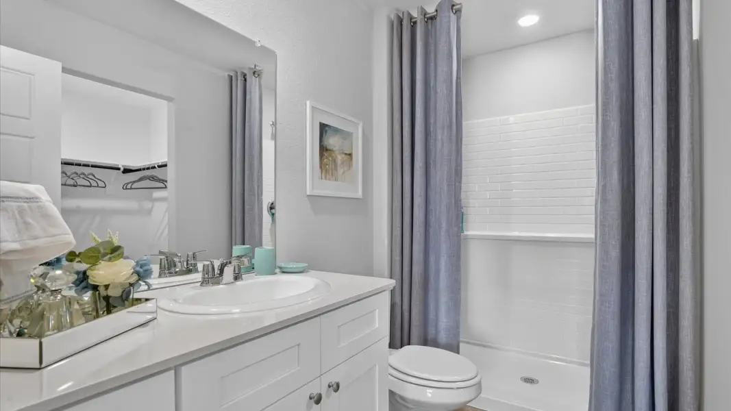 Furnished interior in a model home at Blackbird Estates in Mineral Wells (Image 20).
