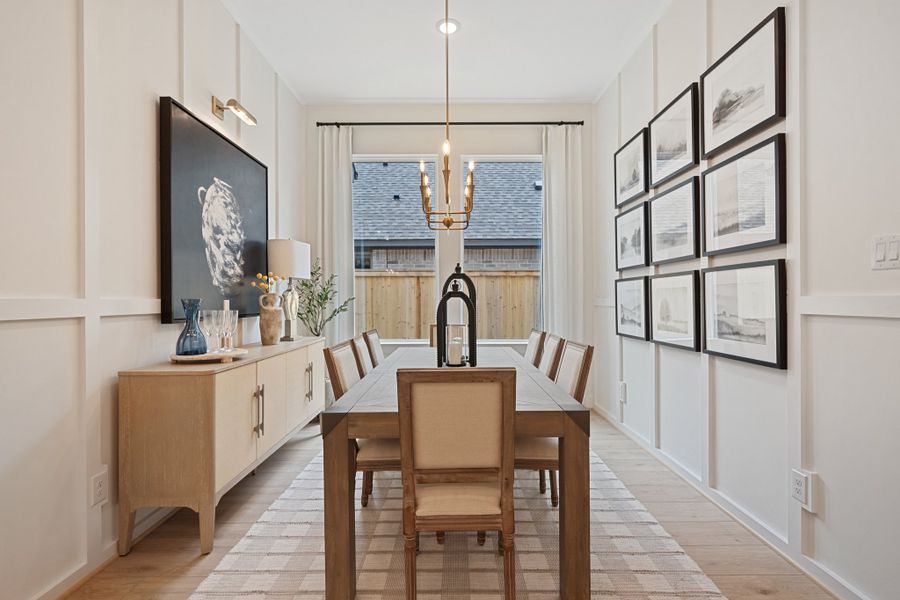 Furnished interior in a model home at Kresston in Montgomery (Image 5). Furnished interior in a model home at Kresston in Montgomery (Image 5).