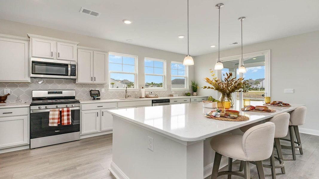 Furnished interior in a model home at Haven View in Murrells Inlet (Image 3). Furnished interior in a model home at Haven View in Murrells Inlet (Image 3).