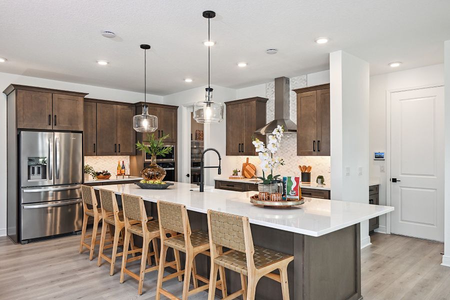 Furnished interior in a model home at Acuera Estates in Apopka (Image 4).